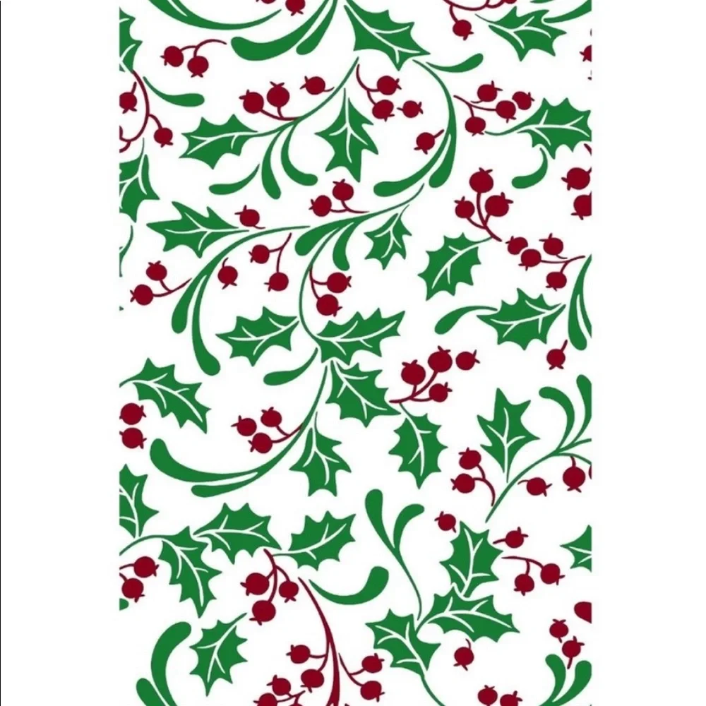 100 10X13 Holly Berry Christmas Poly Mailers Shipping Envelopes Bags PRICE FIRM - Picture 2 of 2